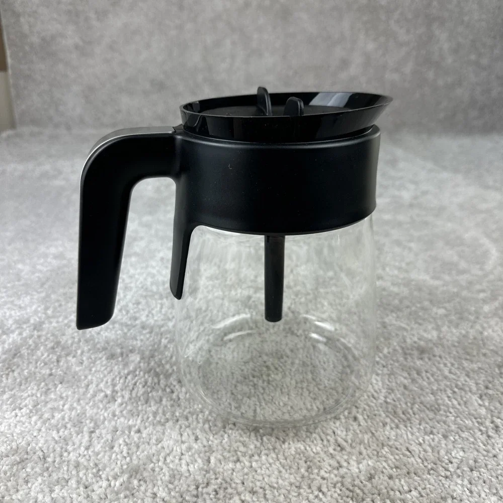 Ninja Coffee Replacement Glass Carafe Fits CFP Series 32 & Others Wide Mouth Lid